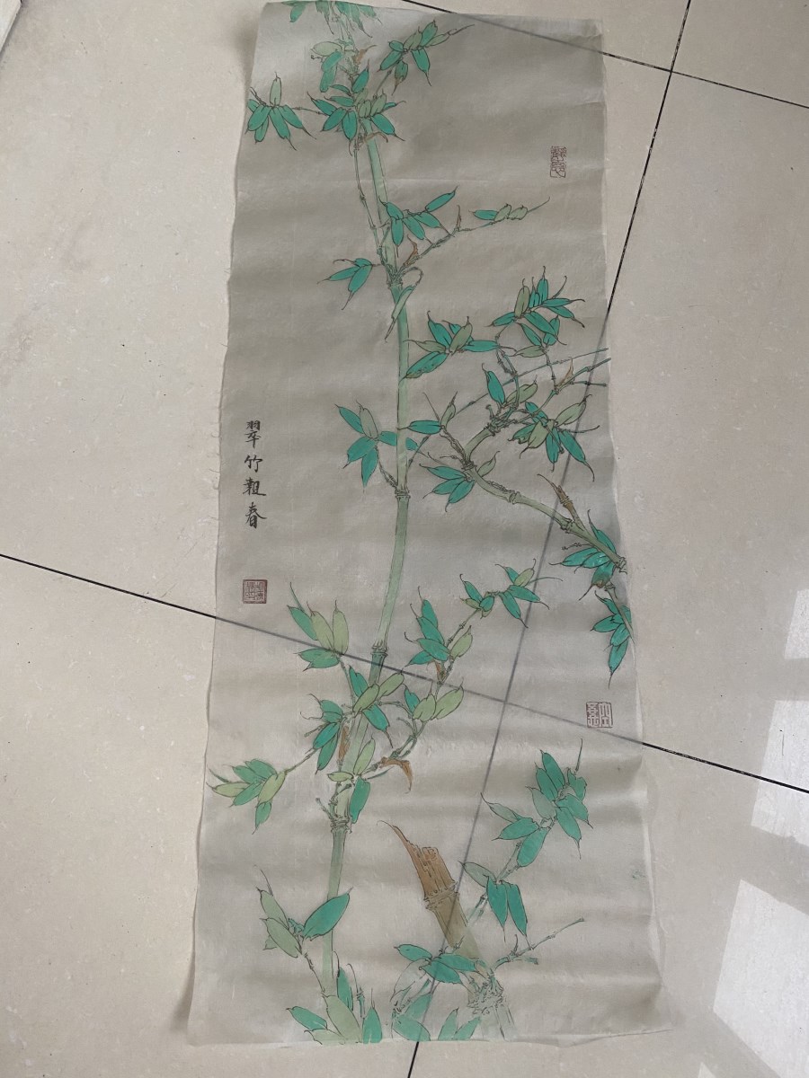 【绘画作品】第四客运分时博网页版汽车五队 胡晓楼《翠竹报春》.jpg 【绘画作品】第四客运分时博网页版汽车五队 胡晓楼《翠竹报春》.jpg